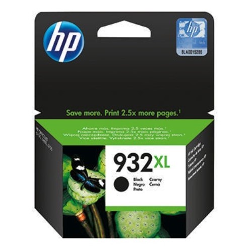 HP Tintenpatrone CN053AE#BGX Nr.932XL 1.000S. schwarz