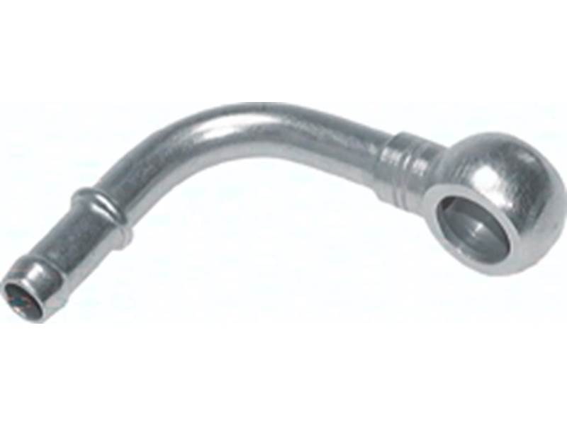 90°-Schlauchnippel 26mm Ring, 21 - 22mm, Stahl verzinkt 881 90 2000