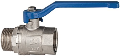 RIEGLER 115721 Messingkugelhahn VALVE LINE 20,95 mm G 1/2 '' innen/außen DN 15 m