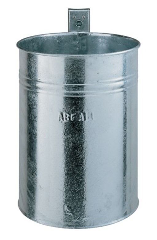 RENNER 7000-00 Abfallbehälter  H430xØ330mm 35 l verzinkt
