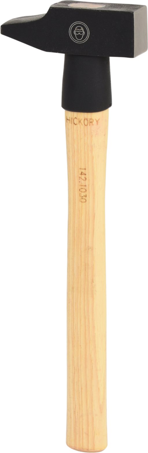 KS Tools 142.1030 Schlosserhammer, Esche-Stiel, französische Form, 250g