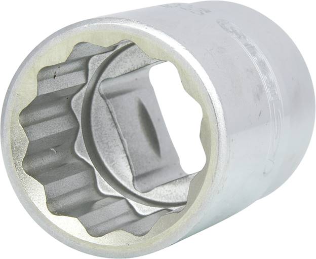 KS Tools 911.3537 3/4'' 12-kant-Stecknuss, kurz, 27 mm