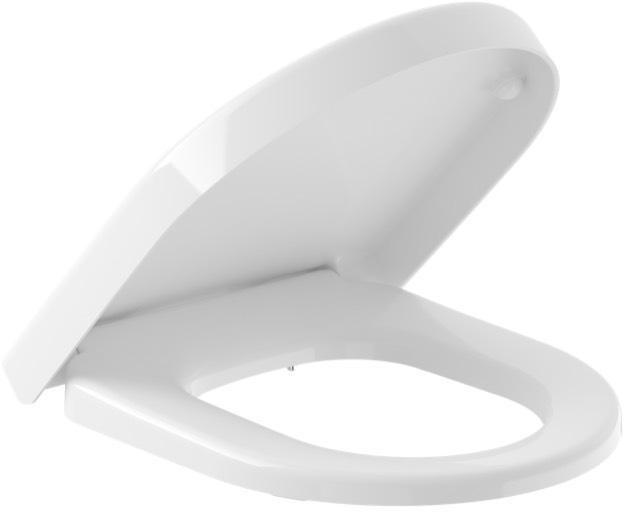 VILLEROY & BOCH 9M69S101 WC-Sitz Subway 2.0 Scharniere edelstahl, SoftClosing Fu
