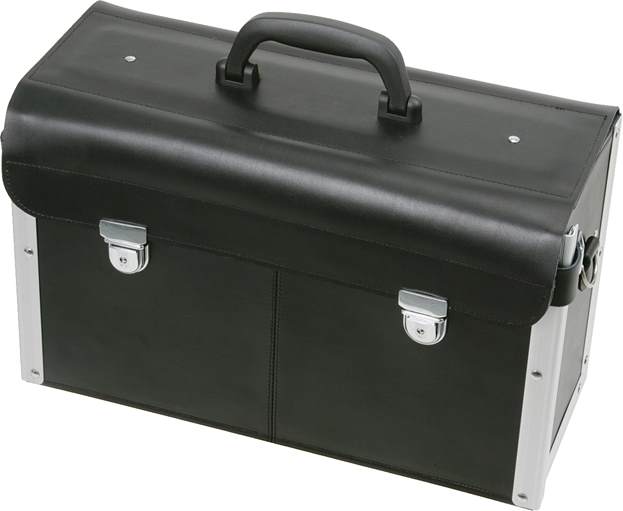 KS Tools 850.0310 Leder-Werkzeugkoffer, L420xB150xH250mm