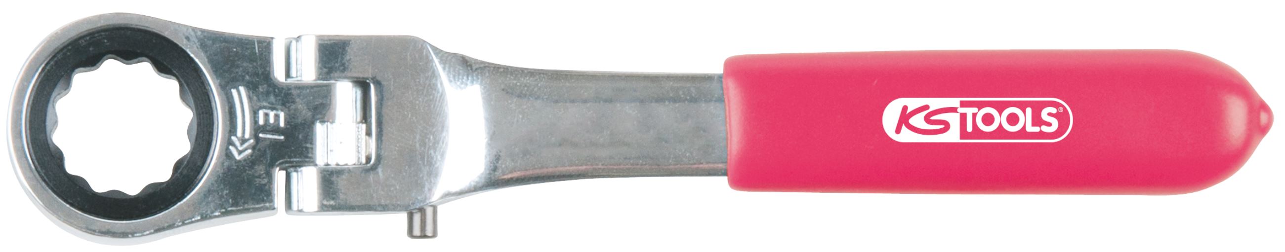 KS Tools 918.3507 Gelenk-Umsteckratsche, 13,0 mm