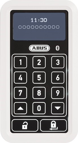 ABUS 88313 2 Tastatur CFT3100 W Touch-Oberfläche weiß