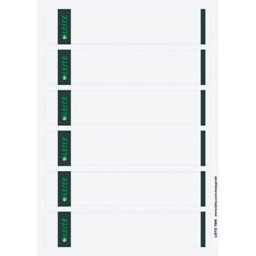 Leitz Ordneretikett 16862085 kurz/schmal Papier gr 150 St./Pack.