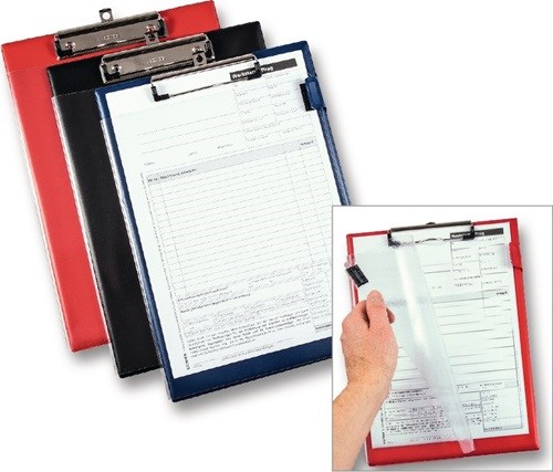 Eichner 9015-00670 Auftragstasche  mit Klettverschluss DIN A4 blau