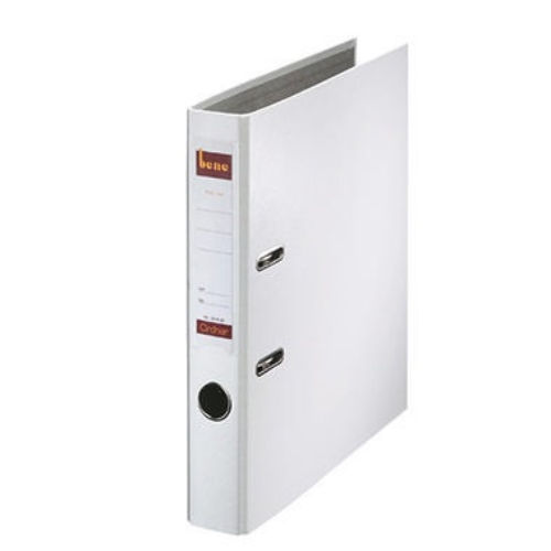 Bene Ordner 291600 WS DIN A4 52mm PP weiß