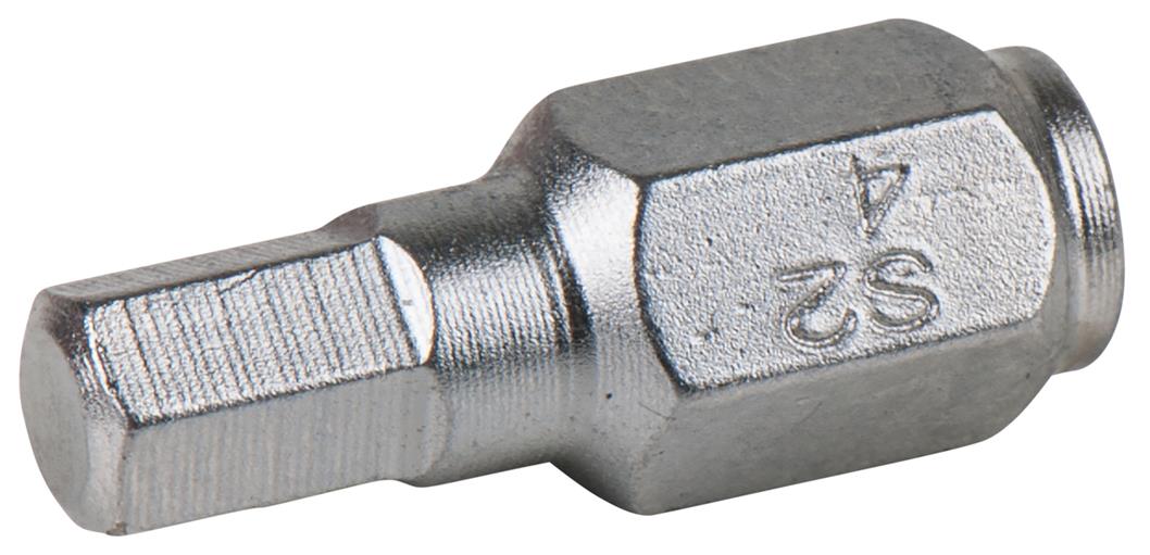 KS Tools 918.3053 1/4 Mini-Bit für Innensechskant-Schrauben 6,0 mm, 18 mm