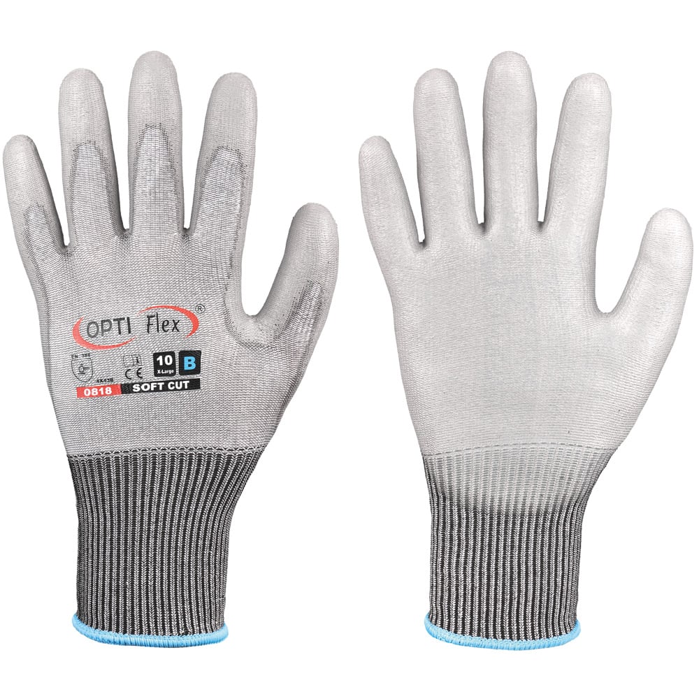 Gr .11 *SOFT CUT* OPTI FLEX® HANDSCHUHE grau *SOFT-CUT* OPTI FLEX® GLOVES