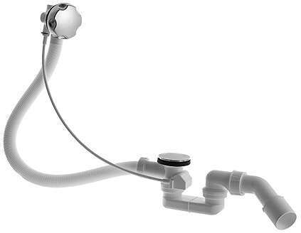 DURAVIT 790225000001000 Ab-/Überlaufgarnitur Sonstiges chrom für seitlichen Abla