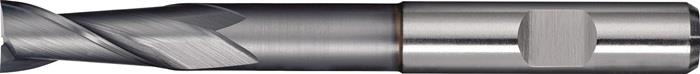 TECWERK 2000866164 Bohrnutenfräser TypN D.12mm HSS-Co8 TiCN Weldon Z.2 lang TECW