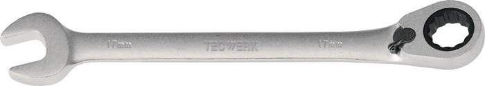TECWERK 2000821440 Maulringratschenschlüssel SW 8mm L.135mm umschaltb.TECWERK 20