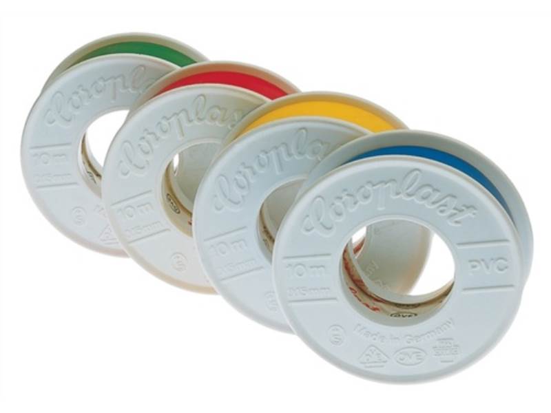 COROPLAST 1669 Elektroisolierband 302 schwarz Länge 10 m Breite 15 mm