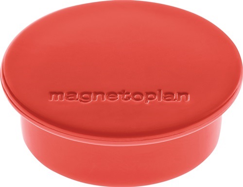 MAGNETOPLAN 1662006 Magnet Premium  D. 40 mm rot