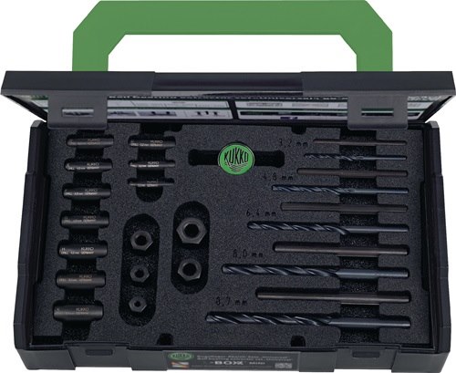 KUKKO 49-U-B Schraubenausdreher-Satz 49-U-B M 5 - M 16 25-teilig inkl. passende