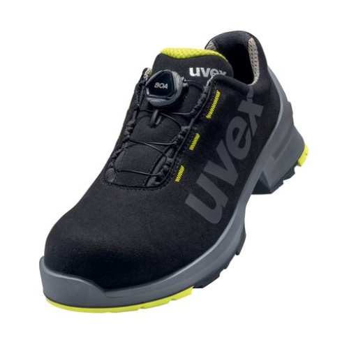 Uvex 6566848 1 Halbschuhe S2 65668 schwarz, gelb Weite 11 Größe 48