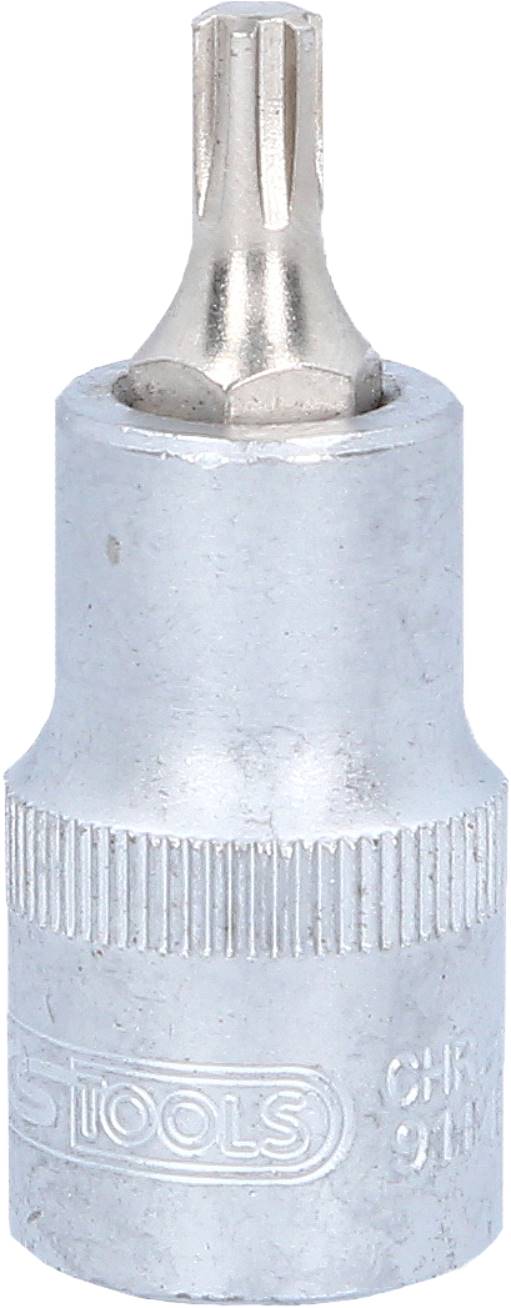 KS Tools 911.4512 Bit-Stecknuss für RIBE®-Schrauben, M6, Länge 55 mm