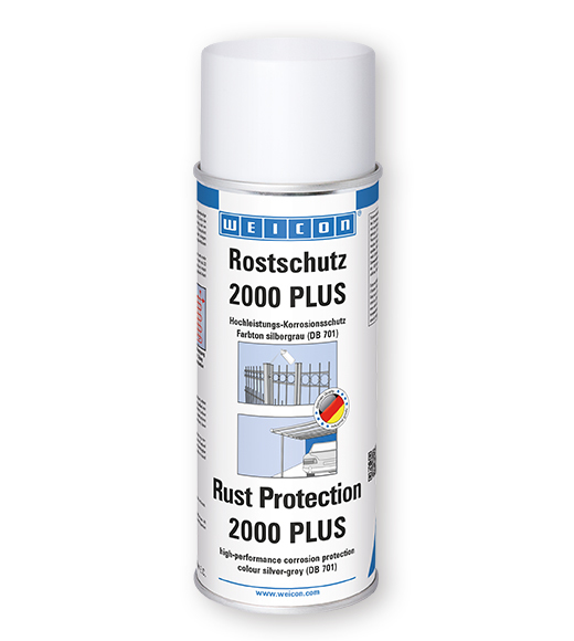 WEICON 10021354 (11013400) Rostschutz 2000 PLUS 400 ml, - silbergrau -