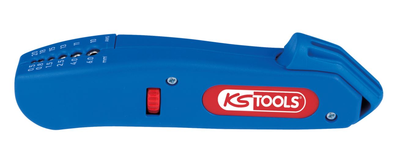 KS Tools 115.1003 Abmantelungsmesser, 0,5-6,0mm²