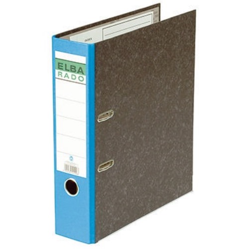 ELBA Ordner rado klassik 100555312 DIN A4 80mm Spezialpapier blau