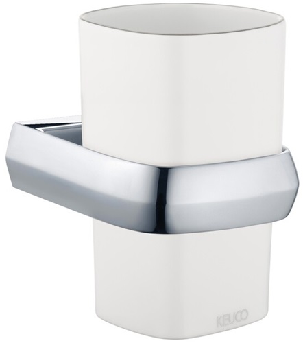 KEUCO 40050003000 Zahnputzbecher EDITION PALAIS weiß