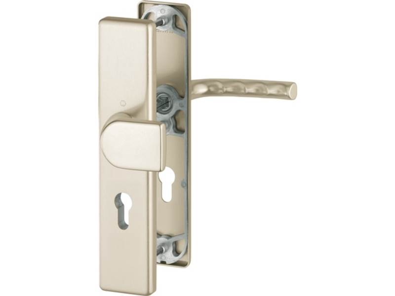 HOPPE 3958791 Schutzgarnitur Birmingham 78G/2221A/2440/1117 Aluminium F2 72 mm 3