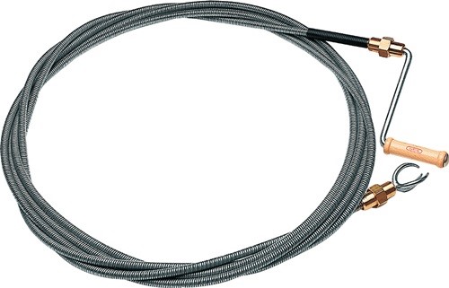 CABERE 92021 Rohrreinigungswelle Länge 5 m Wellen-D. 12 mm Krallen-D. 50 mm