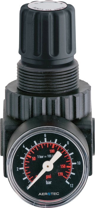 AEROTEC 25490204 Druckregler Gewinde mm 21 FX 3200 1/2 ? max. 14 bar 0-1