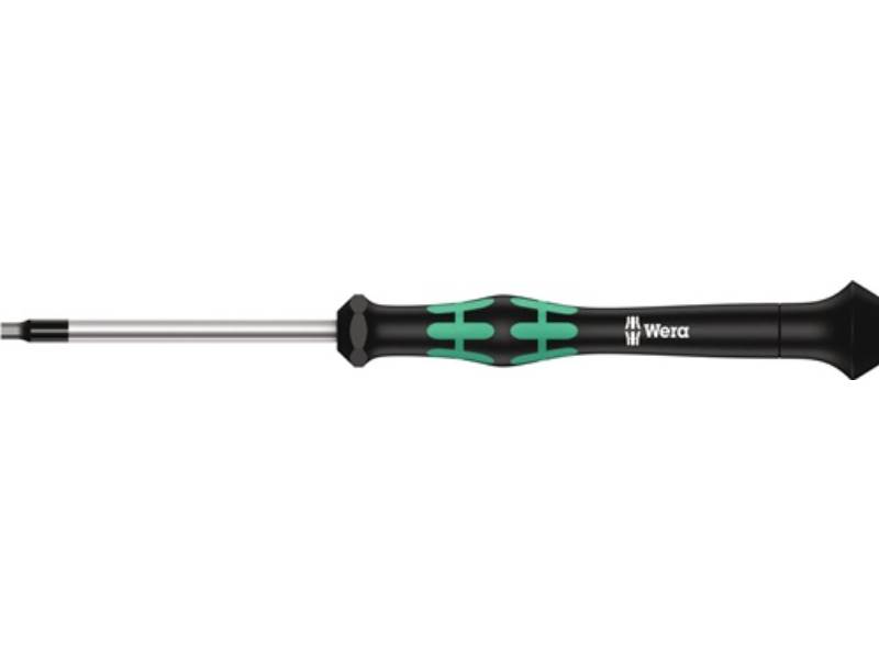 WERA 05118070001 Elektronik-Feinmechanik-Schraubendreher 2054 6-KT. 2,5 mm Kling
