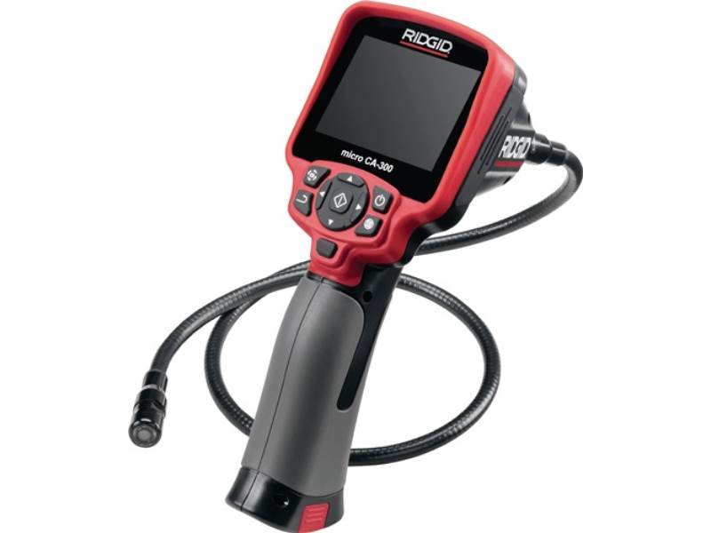 RIDGID 55903 Inspektionskamera micro CA-350 3,5 Zoll 640 x 480 17 mm LED 4 Kabel