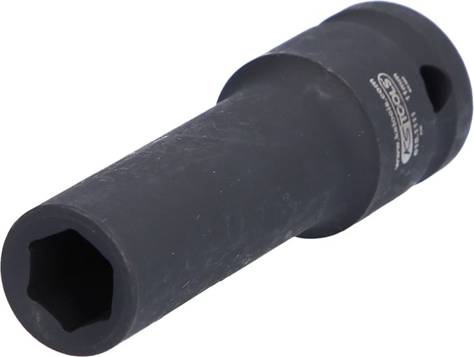 KS Tools 515.1111 1/2'' Sechskant-Kraft-Stecknuss, lang, 11mm