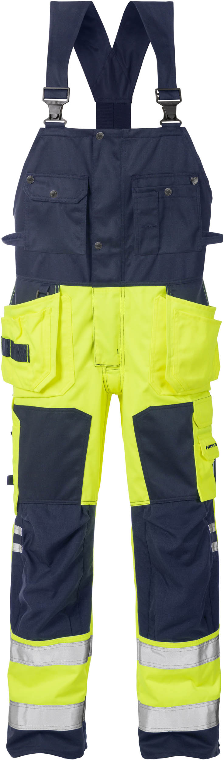 FRISTADS 101018-171 High Vis Handwerkerlatzhose Kl. 2 1014 PLU  Gr.C54 Warnschut