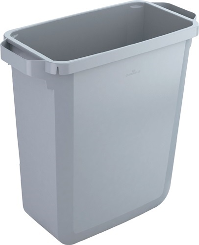 DURABLE 1800496050 Wertstoffsammler  60 l H600xB280xT590mm grau ohne Deckel, leb