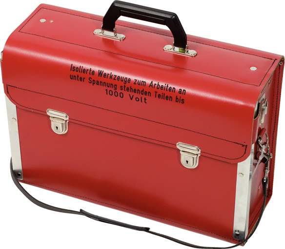 KS Tools 117.1830-99 Werkzeugkoffer, leer, Leder