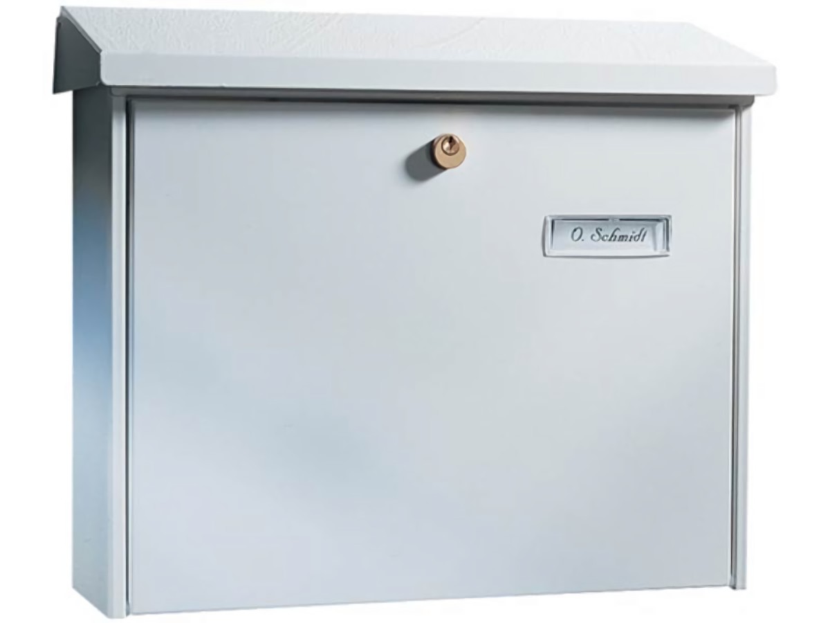 BURG-WÄCHTER 867W Briefkasten Amsterdam Höhe 320 mm Breite 377 mm Tiefe 115 mm w