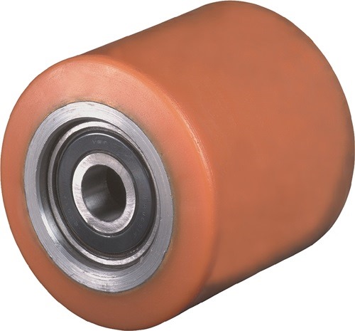 BS ROLLEN C40.75.20 Gabelrolle  PUR Naben-L. 61,6 mm Rad-B. 62 mm Rad-Ø 75 mm