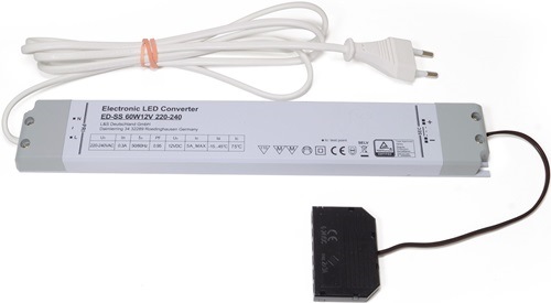 L&S 2000422 LED-Konverter  230 V 12 V 60 W 290 mm