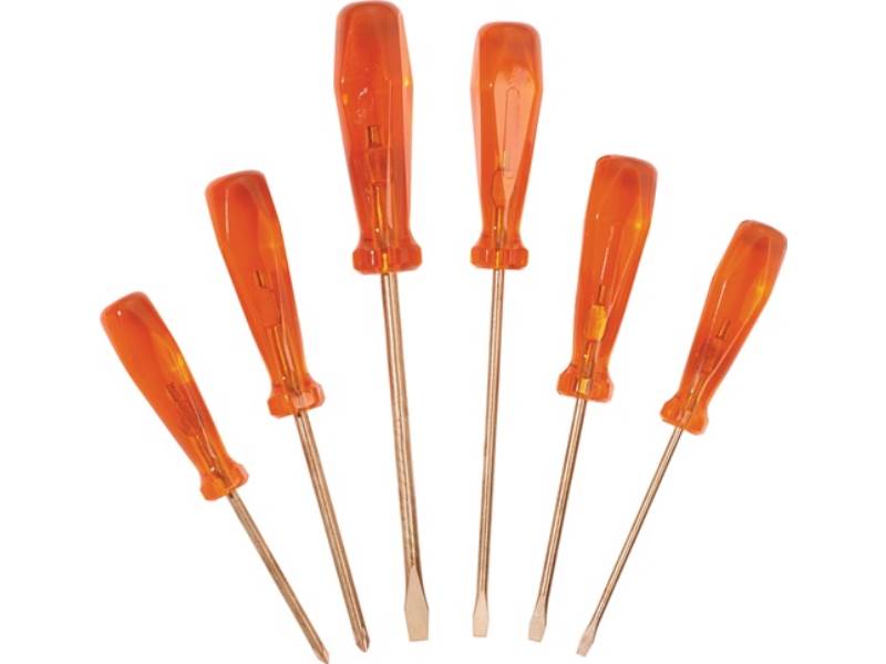 ENDRES TOOLS 0800002C Schraubendreher-Satz  6-teilig Schlitz / PH funkenfrei