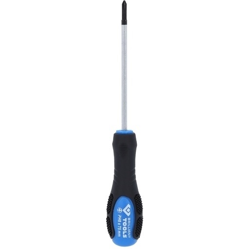 Brilliant Tools  BT034808 Schraubendreher Kreuzschlitz mit Schlagkappe, PH1