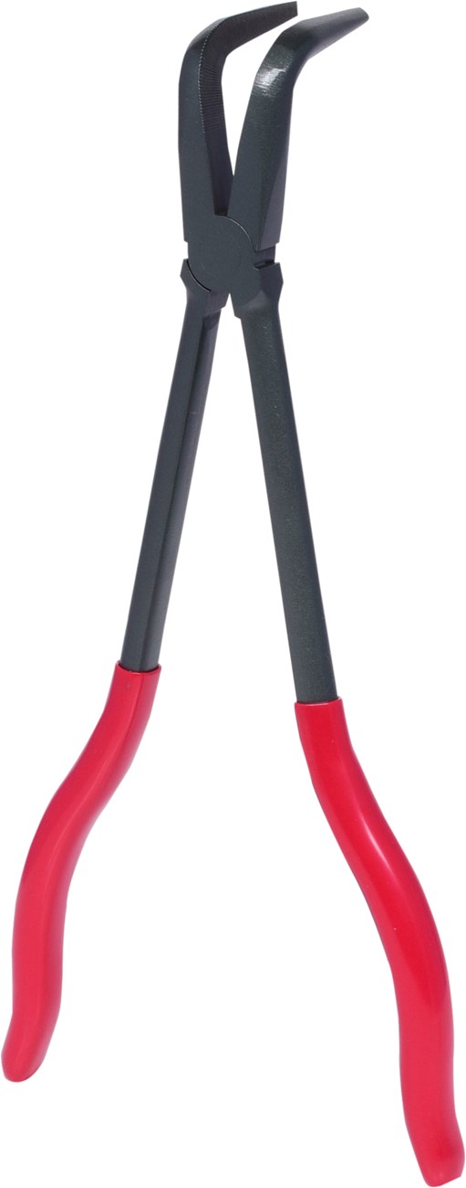 KS Tools 500.7053 Flachrundzange 90° gebogen, XL, 270mm