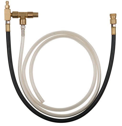KS Tools 150.2362 Manometer-Anschlussschlauch 1/4'' mit Ventil für Bosch