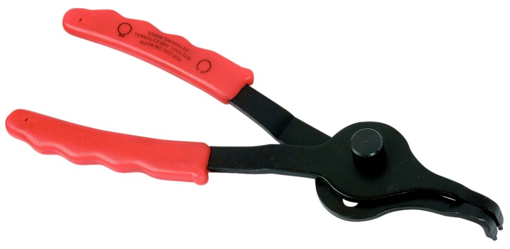 KS Tools 500.1328 Seegeringzange aus Satz 500.1320 60° GebogeneSpitze mit 2,3mm