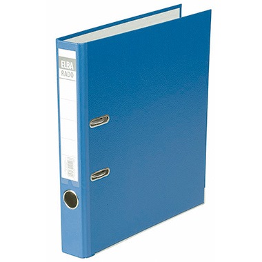 ELBA Ordner Rado Lux brillant 100022605 schmal blau