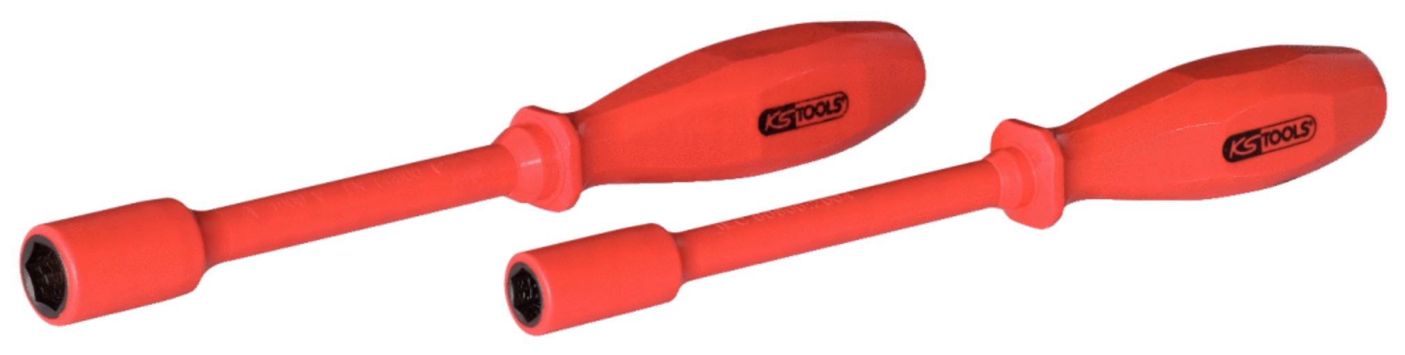 KS Tools 117.1247 Stecknuss-Schraubendreher mit Schutzisolierung, 17mm