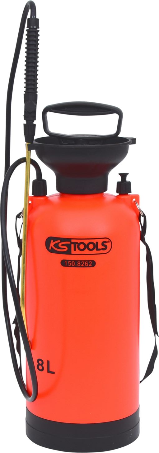 KS Tools 150.8262 Druckpump-Zerstäuber mit Trageriemen, 7L