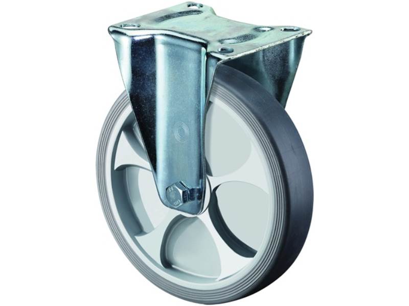 BS ROLLEN L410.B44.101 Bockrolle  Rad-Ø 100 mm Tragfähigkeit 110 kg thermoplasti