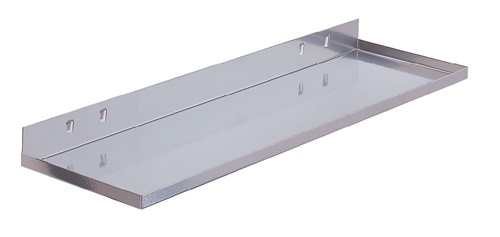 4042001801 Ablageplatte B350xT125mm alufarben passend für Lochplatte