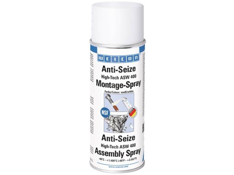 WEICON 27050400 Montagepaste Anti-Seize High-Tech 400 ml weiß NSF H1